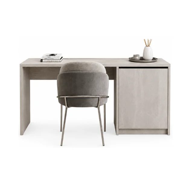 Suite Éclat Minéral 15 Bureau contemporain pour chambre d'hôtel avec meuble de rangement Suite Éclat Minéral Meubles Dzign