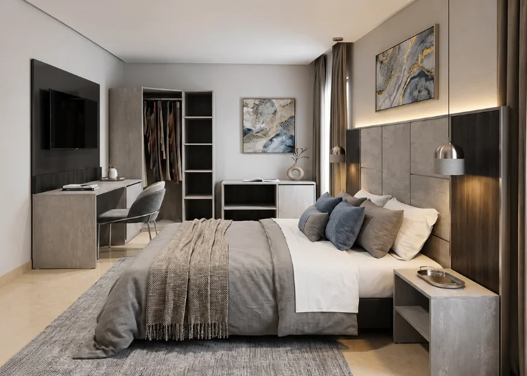 Nos Modèles 2 Mobilier complet chambre d'hôtel moderne Suite Éclat Minéral Meubles Dzign Algérie