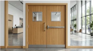 Bloc-porte stratifié double vantaux AFRIDOOR