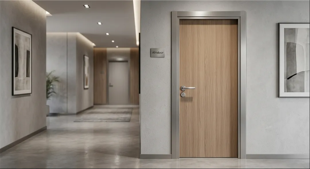 Bloc-porte sanitaire haute résistance humidité AFRIDOOR Bloc-porte sanitaire haute résistance humidité AFRIDOOR
